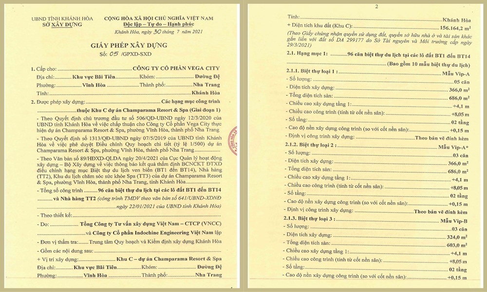 Pháp lý La Tiên Villa